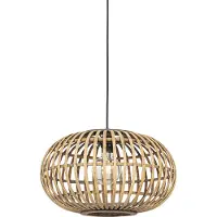 QAZQA Orientalische Hängelampe Bambus 44 cm - Amira