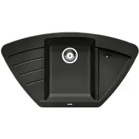 BLANCO ZIA 9 E, Silber, 340 x 431 mm, 18 cm, 93 cm, 18 cm, 51 cm