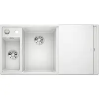 BLANCO Granitspüle "AXIA III 6 S" 1 Stk. tlg. inklusive gratis Glasschneidebrett und Edelstahl-Schale