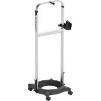 LauraStar IZZI Cart, 40cm x 10,5cm x 105cm, Einfach zu Transportieren, Einstellbare Höhe, Praktischer Haken für Alltagsgegenstände