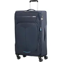 American Tourister Summerfunk Spinner 77 / 28 EXP TSA Trolley Navy blau 79cm