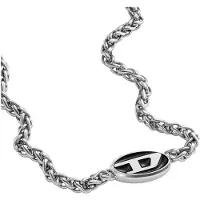 Diesel Halskette DX1470040 Silberfarben