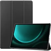 IMoshion Trifold Klapphülle für das Samsung Galaxy Tab S10 Plus / Tab S9 FE Plus / Tab S9 Plus - Schwarz