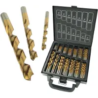 BRÜDER MANNESMANN Bohrer-Satz hss Titan 99-tlg. 1-10 mm