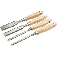 BRÜDER MANNESMANN Stechbeitelset 4tlg. Brüder 60