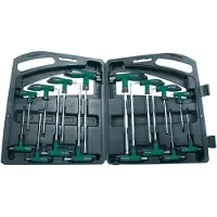 BRÜDER MANNESMANN 16er Pack T-Griff Sechskant - Torx - 18190
