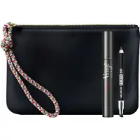 Pupa Milano Vampir! All In One Smoky Makeup Geschenkset 101 Schwarze Wimperntusche für voluminöse, lange und getrennte Wimpern 9 ml + Mini Multiplay 09 Doppe