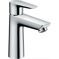 Hansgrohe Talis E Einhebel-Waschtischmischer 110 mit Push-Open-Ablaufgarnitur