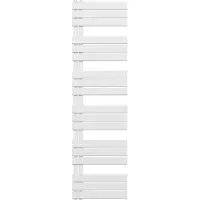 SaniGoods Handtuchheizkörper/Badheizkörper Paneel Anschluss linksseitig weiß 1800x500 890W