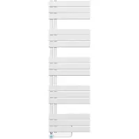 SaniGoods Handtuchheizkörper/Badheizkörper Paneel Anschluss linksseitig weiß 1600x500 681W