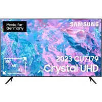 Samsung 65CU7179 Crystal UHD LED Smart TV (65 Zoll / 163 cm, 4K, 50Hz, HDR10+, OTS Lite, 2023)