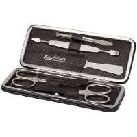 Erbe Collection Siena Maniküre Bügel-Etui braun Maniküre-Set 9013