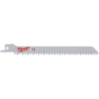 Milwaukee 48001076 Reciprozaagblad - 150 x 6TPI - Hout/Kunststof (3st)