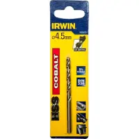 Irwin 10502551, Bohrer, Spiralbohrer-Bit, 4,5 mm, 80 mm, Legierter Stahl, Metall, Edelstahl, 4,7 cm