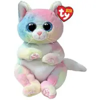 TY Beanie Babies Bellies Jennie Rainbow Cat