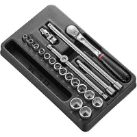 Facom Modul - Steckschluessel 3/8Z, 20-tlg