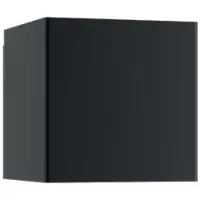 Lodes Laser Cube Wandleuchte Schwarz - , Schwarz, für Flurbereich, Aluminium