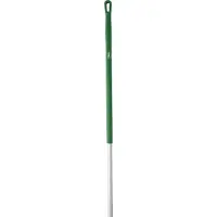 Vikan Hygiene 2937-2 Griff 150 cm, grün, ergonomisch, Aluminium, ø31 mm
