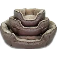 Santorini Hundebett Santorini S 45 x 38 cm braun/mokka