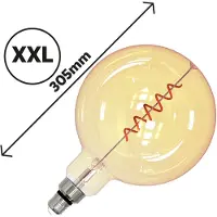 TINT Müller-Licht LED-Lampe, E27, 4,9 W, 350 lm, EEK G, Globe Gold XXL