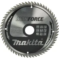 Makita Kreissägeblatt MAKFORCE, 190/30 mm - 60 Zähne - 1,4 mm - CleanCut - Holz - B-32390