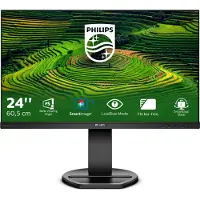 Philips B Line LCD-Monitor 241B8QJEB/00, 60,5 cm (23.8"), 1920 x 1080 Pixel, Full HD, LCD, 5 ms, Schwarz