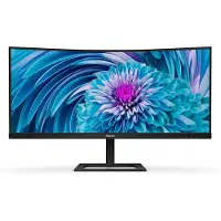 Philips 346E2CUAE/00 LCD-Monitor, Curved, 86,36 cm (34"), 3.440 x 1.440 Pixel WQHD, 1ms, neig-und höhenverstellb., VA, HDMI, DisplayPort, USB, schwarz
