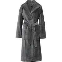 Vandyck Bademantel Rio Anthracite-XL