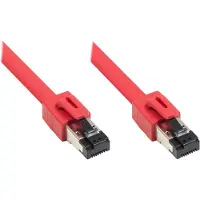 GOOD CONNECTIONS RNS-RJ45 Patchkabel S/FTP (PiMF) CAT 8.1 CAT8.1 15m red