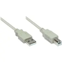 GOOD CONNECTIONS USB 2.0 an USB-B 3m grau