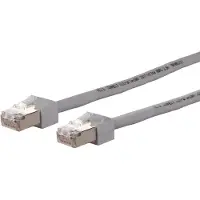 METZ CONNECT Metz Patchkabel Cat6 1m gr SFTP RJ45 hfr AWG26 halogenfrei