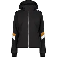 CMP Damen Skijacke Jacket Zip Hood Schwarz 40