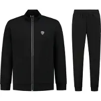 EA7 Train Premium Shield M T-suit Full Zip CH VI PL CC - Train Premium Shield M T-suit Full Zip CH VI PL CC black (1200) XS