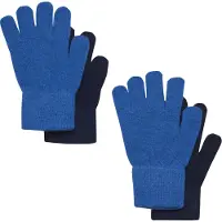 CeLaVi Handschuhe - Wolle/Nylon - 2er-Pack - Bright Cobalt/Navy - - 3-6 Jahre (98-116) - Handschuhe