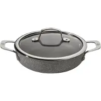 Ballarini 75002-811-0, Rund, Serving pan, Grau, Granit/Titan, Aluminium, Glas