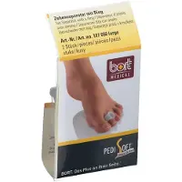 Bort PediSoft Zehenseparator m.Ring large transp. 1 St Bandage(s)
