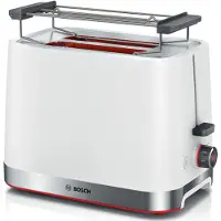 Bosch TAT4M221, 2 Scheibe(n), Weiß, Edelstahl, Tasten, Drehregler, 950 W, 220 - 240 V