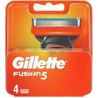 Procter & Gamble Fusion 5 Rasierklingen, 4 Ersatzklingen für Nassrasierer mit 5-fach Kli