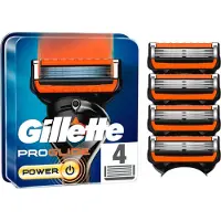 Gillette Fusion Proglide Power 4 pieces
