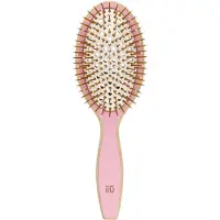 Ilu Detangler Pink Flamingo Hairbrush - Large