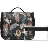 Gillian Jones - Spa Hang Up Organizer Palm Print - Kulturbeutel
