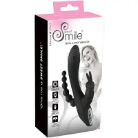 Orion SMILE Triple - Akku, wasserfester 3-fach Vibrator (schwarz)
