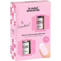 Le Mini Macaron French Manicure Kit 5 ml 2 stk.