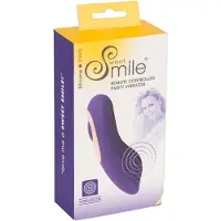 Sweet Smile SMILE Panty - tragbarer Akku‑Klitorisvibrator mit Fernbedienung (lila)