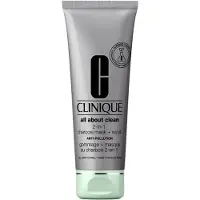 Clinique All About Clean 2-in-1 Aktivkohle-Maske + Peeling 100ml