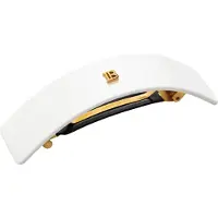 Balmain Hair Hair Couture Haarspangen HC Cellulose Acetate Barrette pour Cheveux White 1 Stk.
