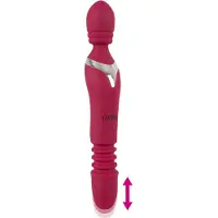 Javida Thrusting - 3-in-1 Massagevibrator (rot)