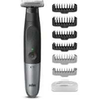 Braun XT5200, Schwarz, Silber, Rechteck, 1 mm, 5 mm, Bart, Gesicht, Akku