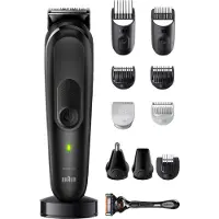 Braun AIO7560, Schwarz, Grau, 0,5 mm, 2,1 cm, Universal, Akku, 120 min