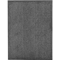 vidaXL Fußmatte Waschbar Anthrazit 90x120 cm